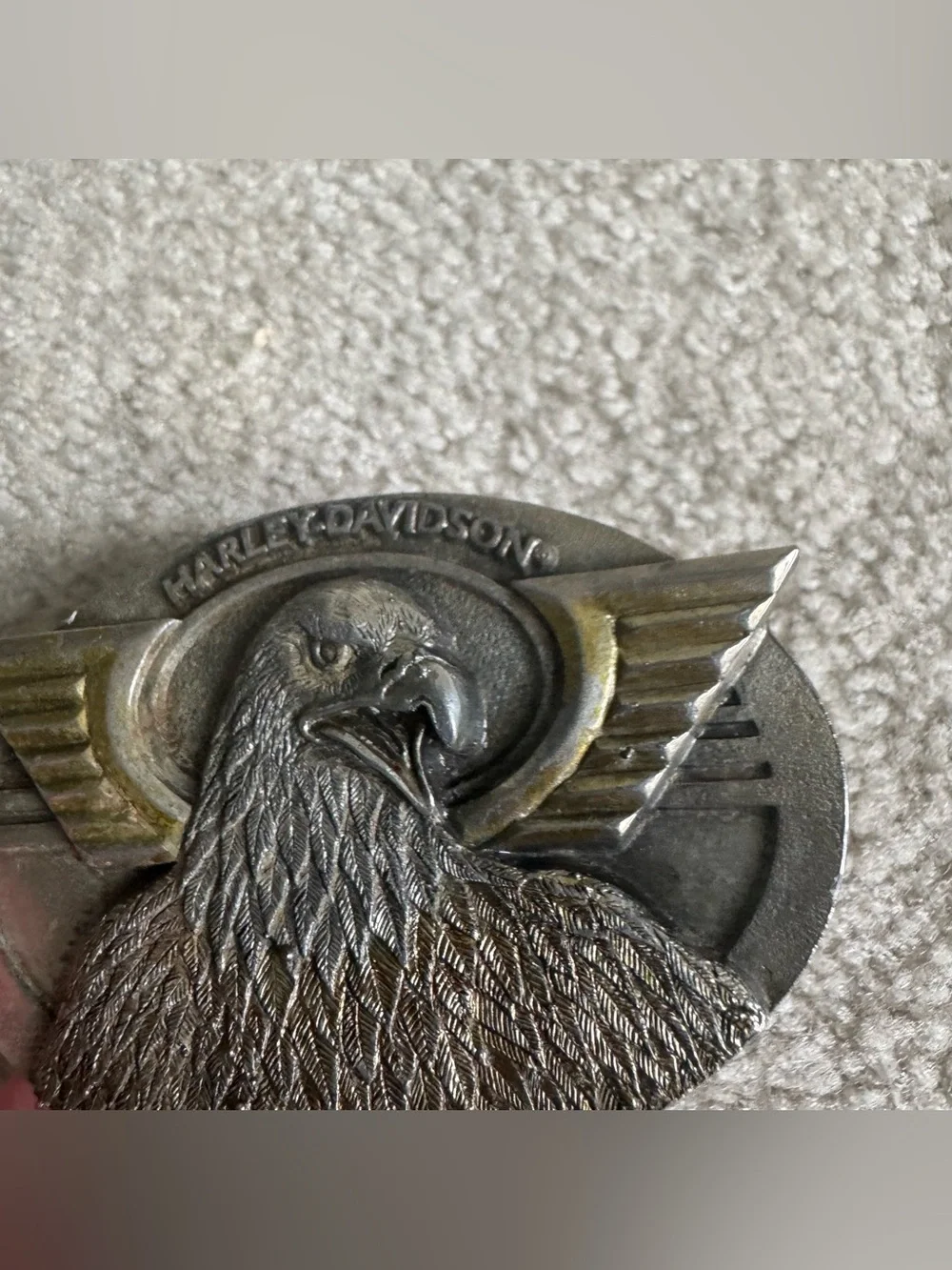 Vintage 1997 Harley Davidson Belt Buckle 